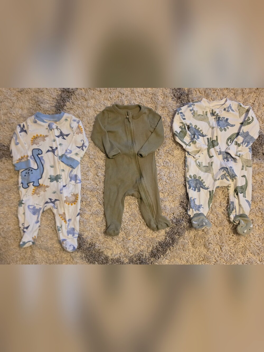 Baby Boy Sleeper Bundle - Size 3M